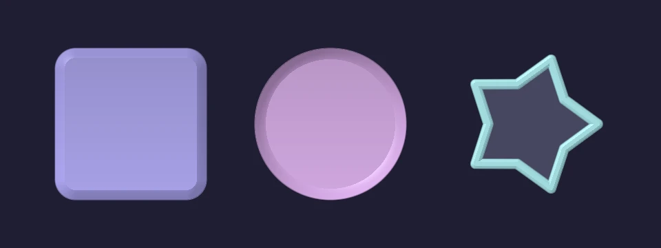 Unity-rendered demonstration of Bevels & lighting